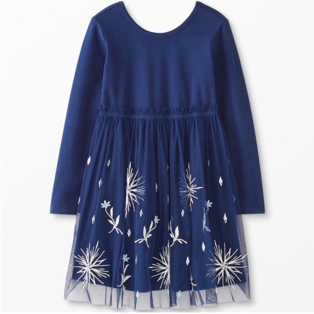 Matching Disney Frozen Sister Dresses by Hanna Andersson - Picture 3 of 7
